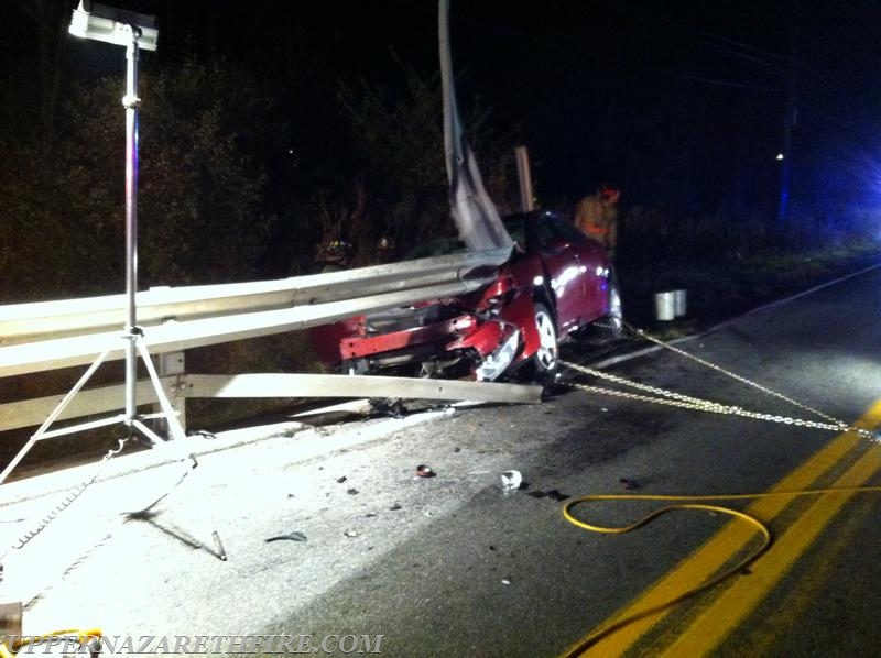 MVA Penn Allen Road Upper Nazareth - Upper Nazareth Fire Department